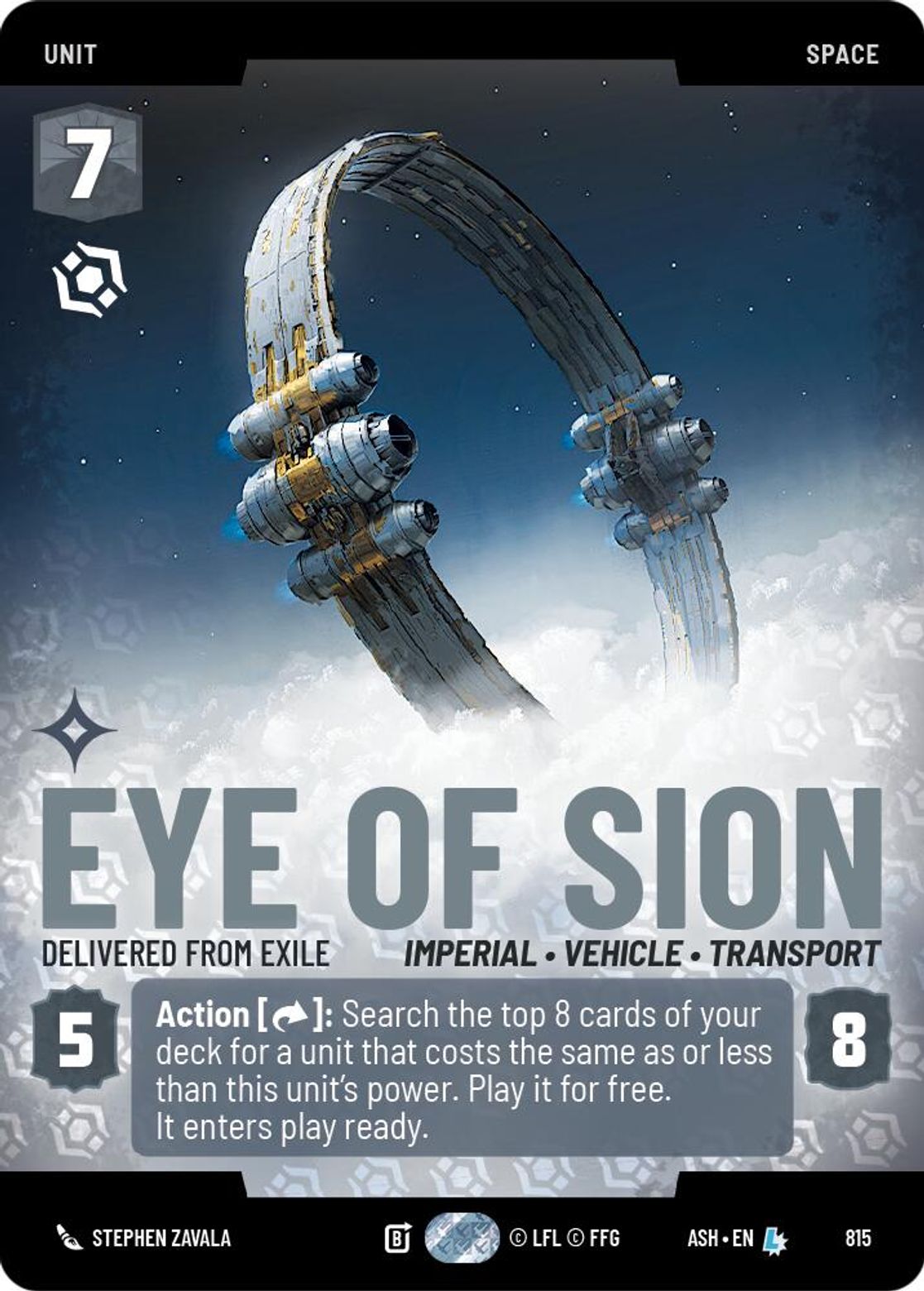 Eye of Sion — Delivered from Exile #815/264 from Ashes of the Empire