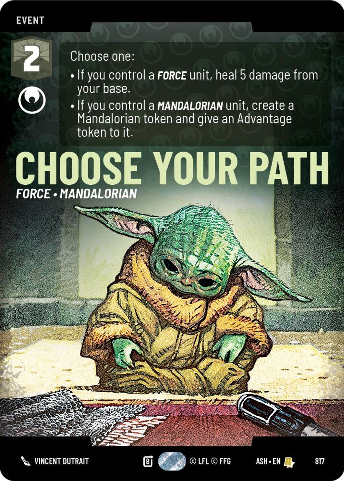 Choose Your Path #817/264 from Ashes of the Empire