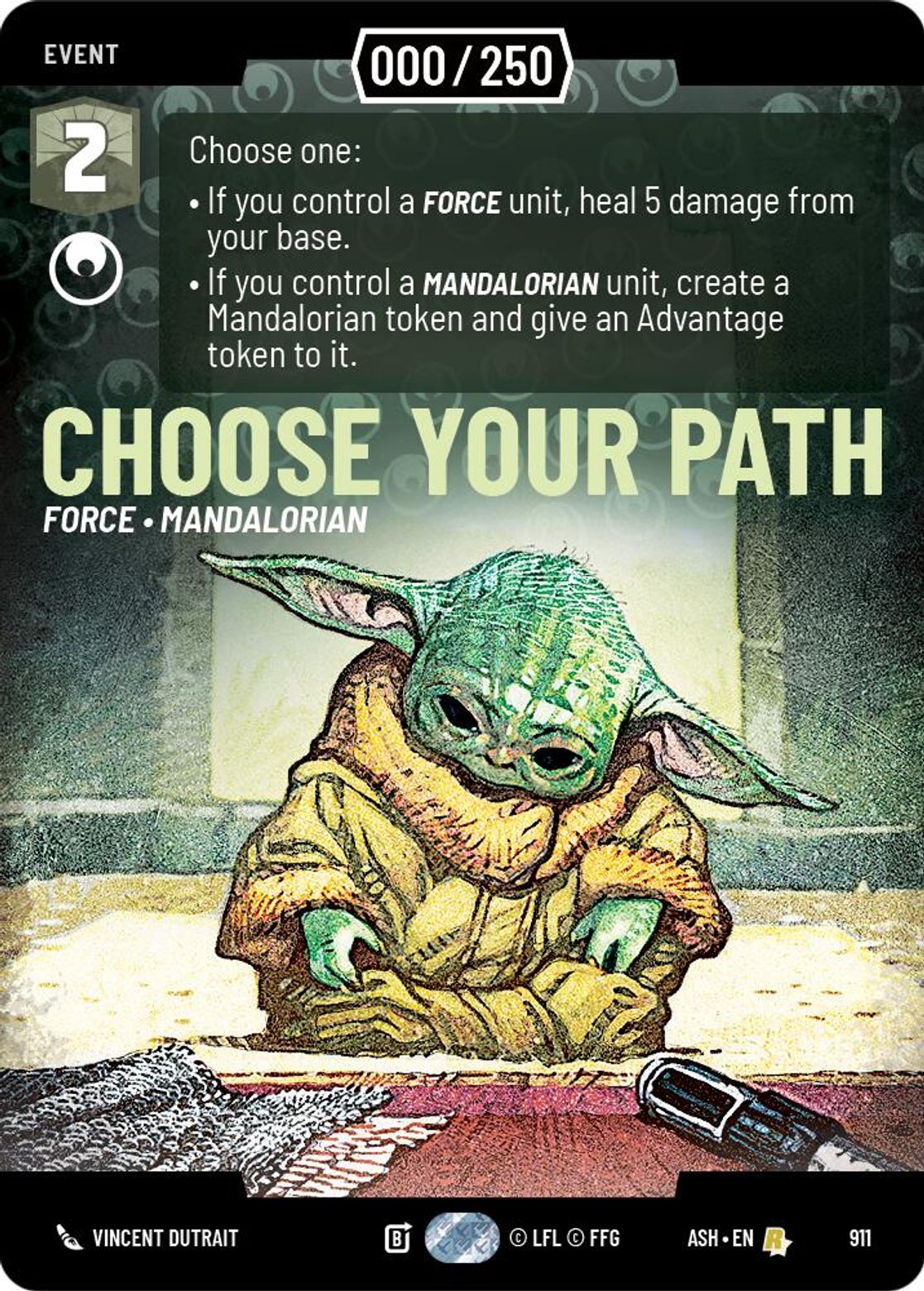 Choose Your Path #911/264 from Ashes of the Empire