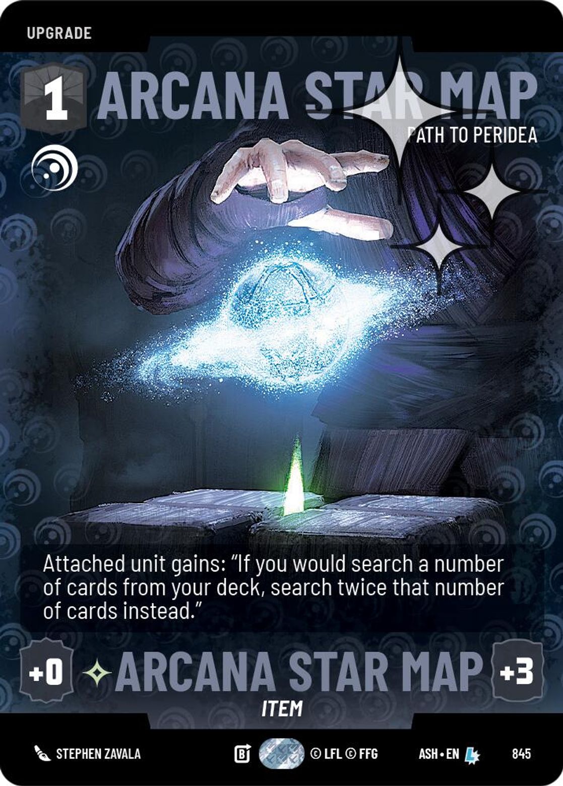 Arcana Star Map — Path to Peridea #845/264 from Ashes of the Empire
