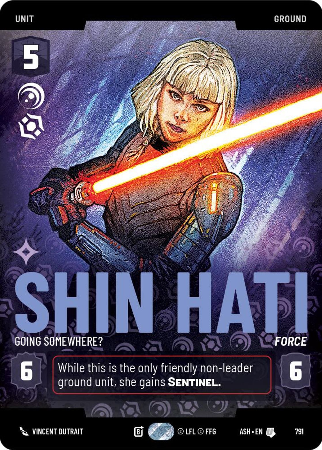 Shin Hati — Going Somewhere? #791/264 from Ashes of the Empire