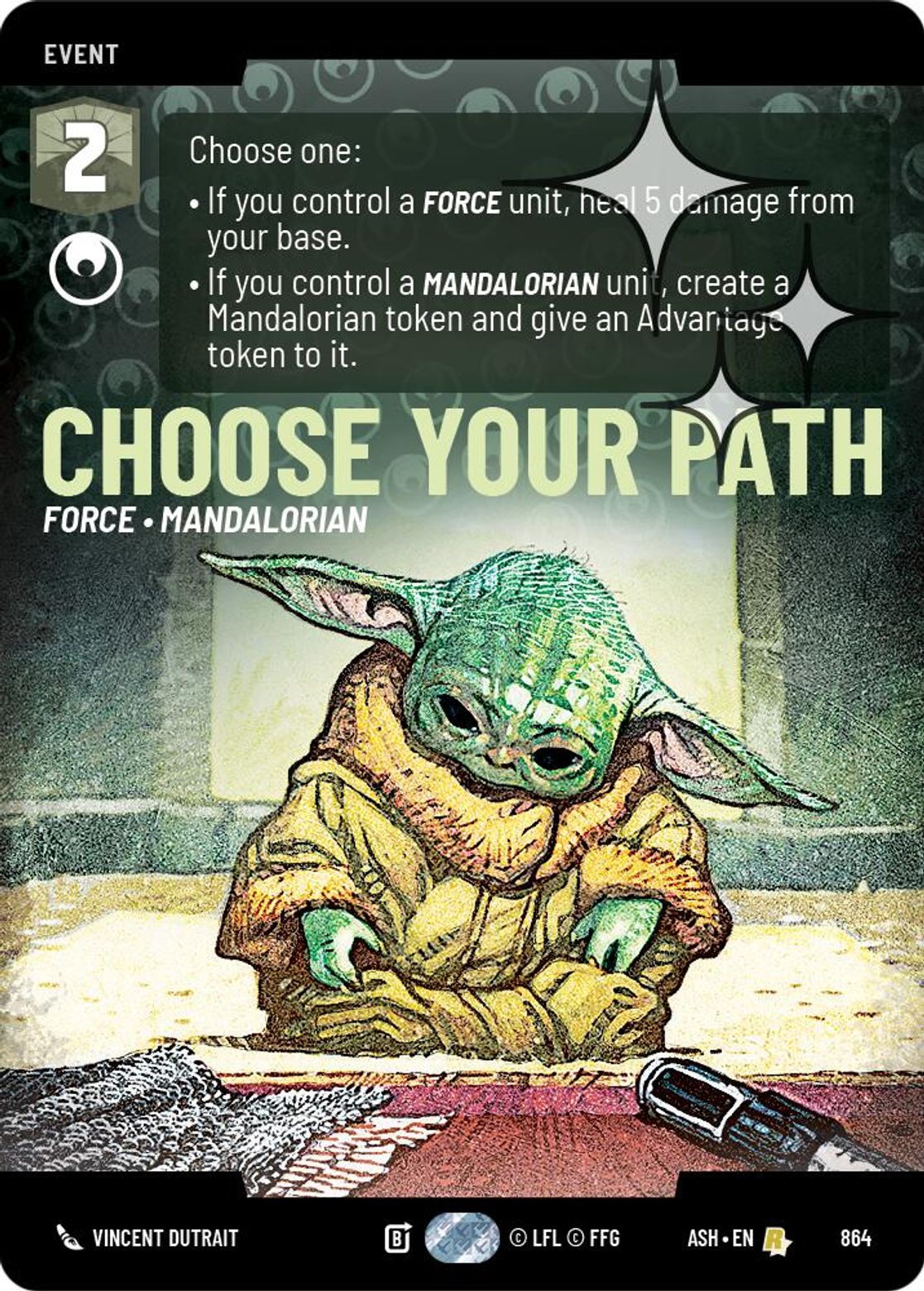 Choose Your Path #864/264 from Ashes of the Empire
