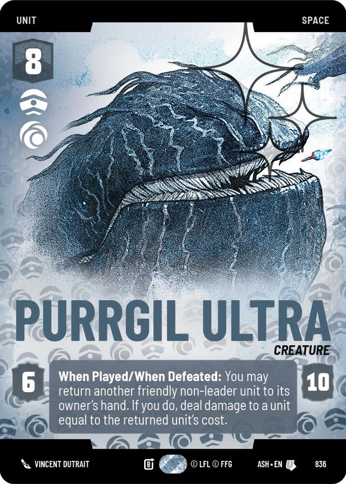 Purrgil Ultra #836/264 from Ashes of the Empire