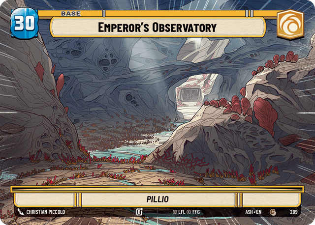 Emperor's Observatory — Pillio #289/264 from Ashes of the Empire