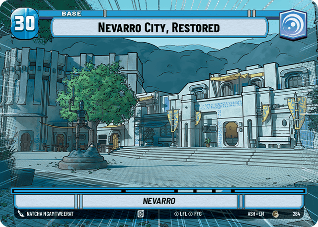 Nevarro City, Restored — Nevarro #284/264 from Ashes of the Empire