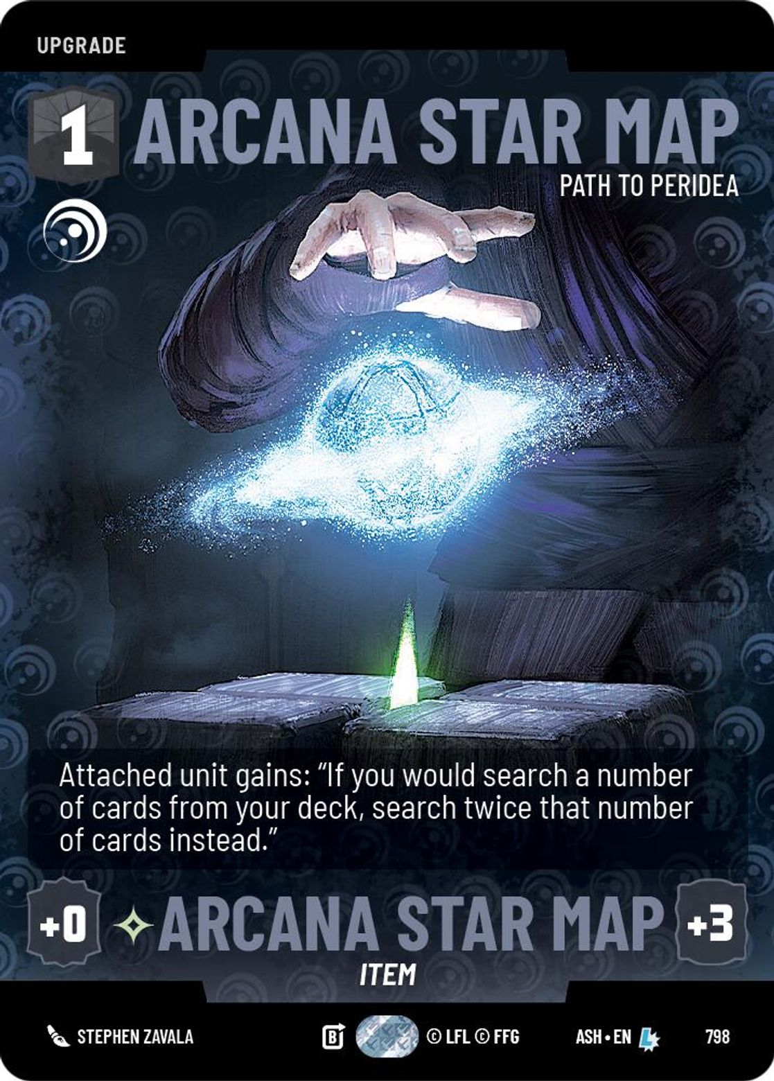 Arcana Star Map — Path to Peridea #798/264 from Ashes of the Empire