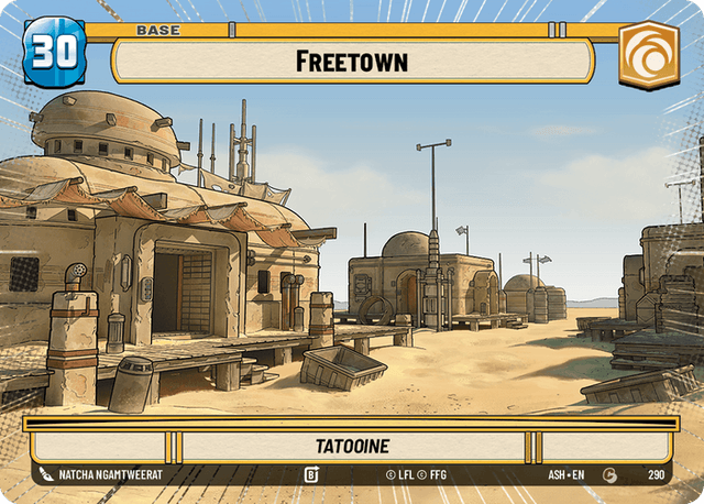Freetown — Tatooine #290/264 from Ashes of the Empire