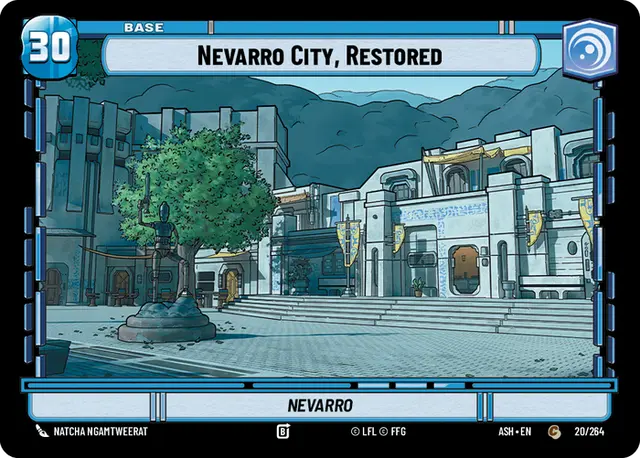 Nevarro City, Restored — Nevarro #020/264 from Ashes of the Empire