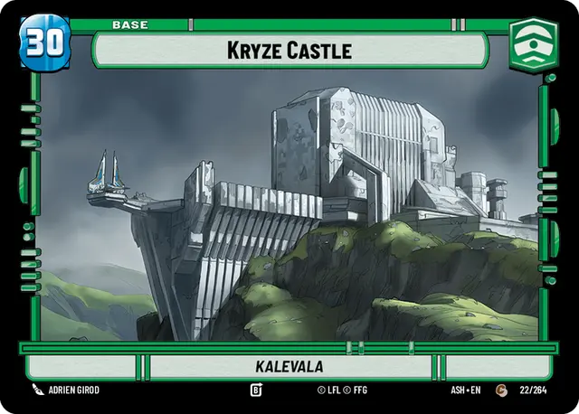 Kryze Castle — Kalevala #022/264 from Ashes of the Empire