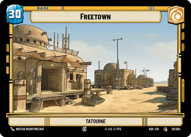 Freetown — Tatooine #026/264 from Ashes of the Empire