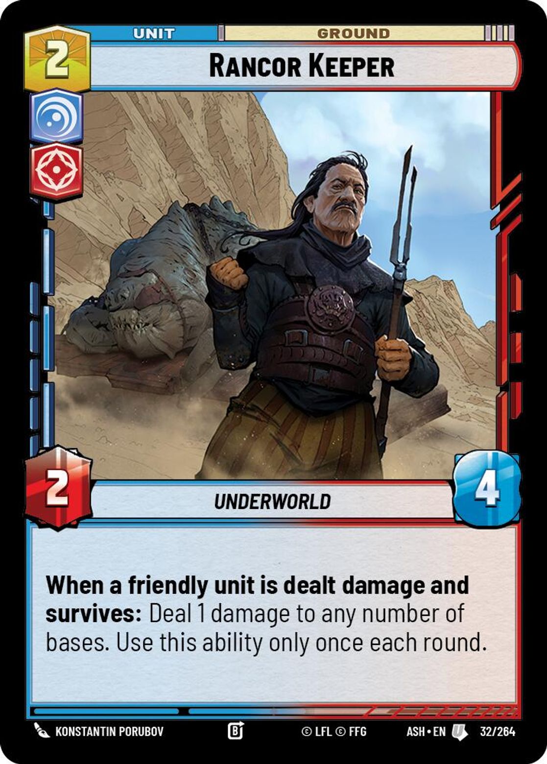 Rancor Keeper #032/264 from Ashes of the Empire