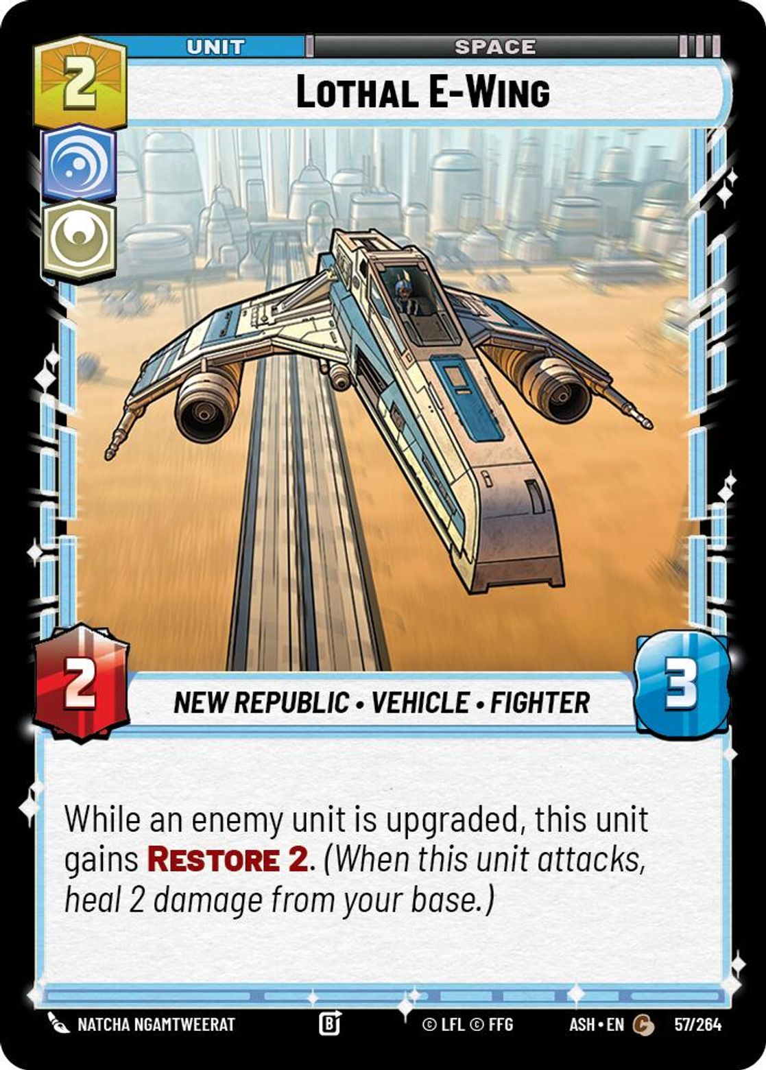 Lothal E-Wing #057/264 from Ashes of the Empire