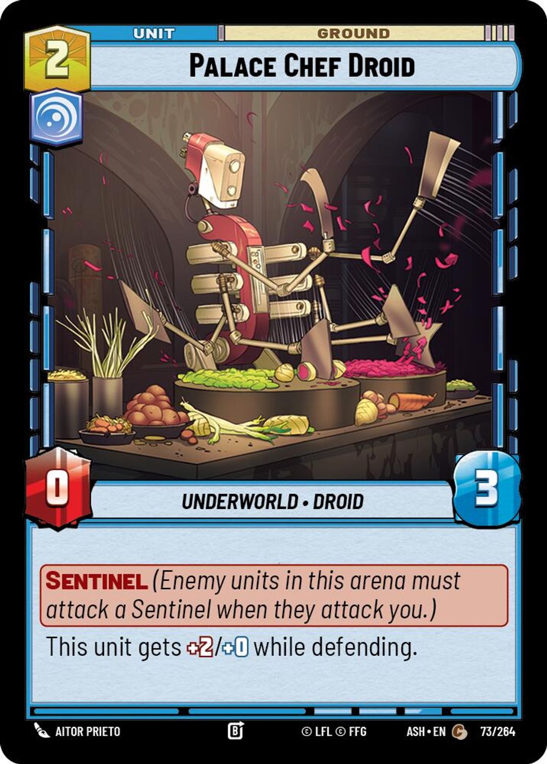 Palace Chef Droid #073/264 from Ashes of the Empire
