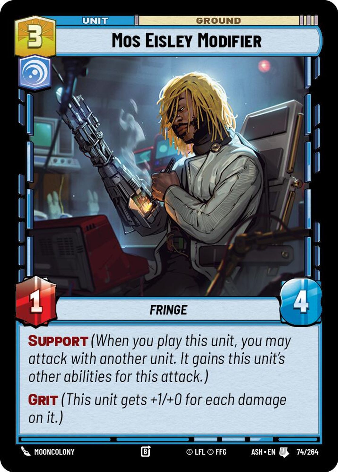 Mos Eisley Modifier #074/264 from Ashes of the Empire