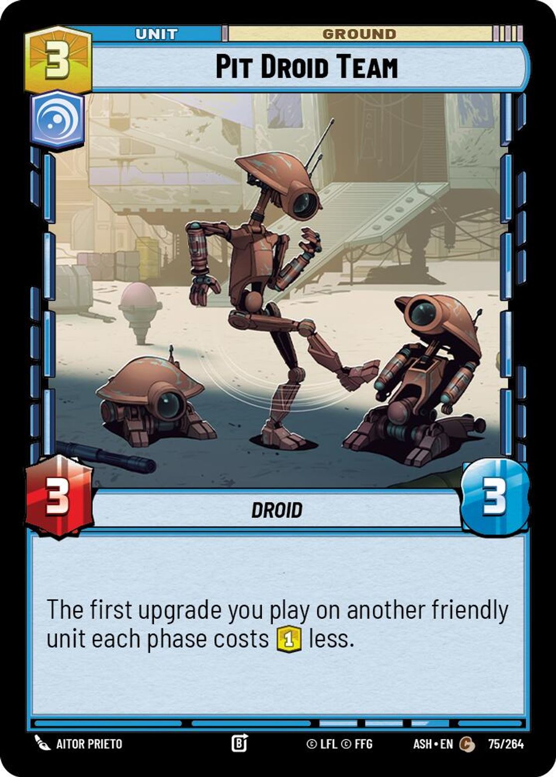 Pit Droid Team #075/264 from Ashes of the Empire