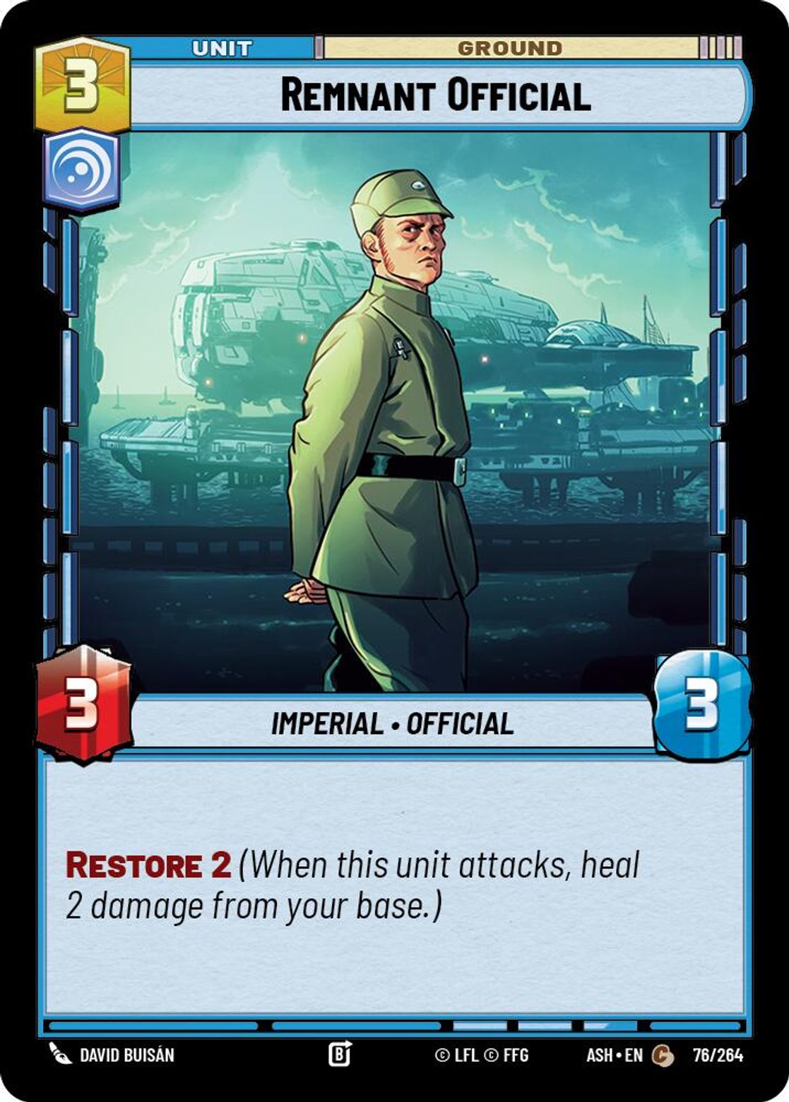 Remnant Official #076/264 from Ashes of the Empire