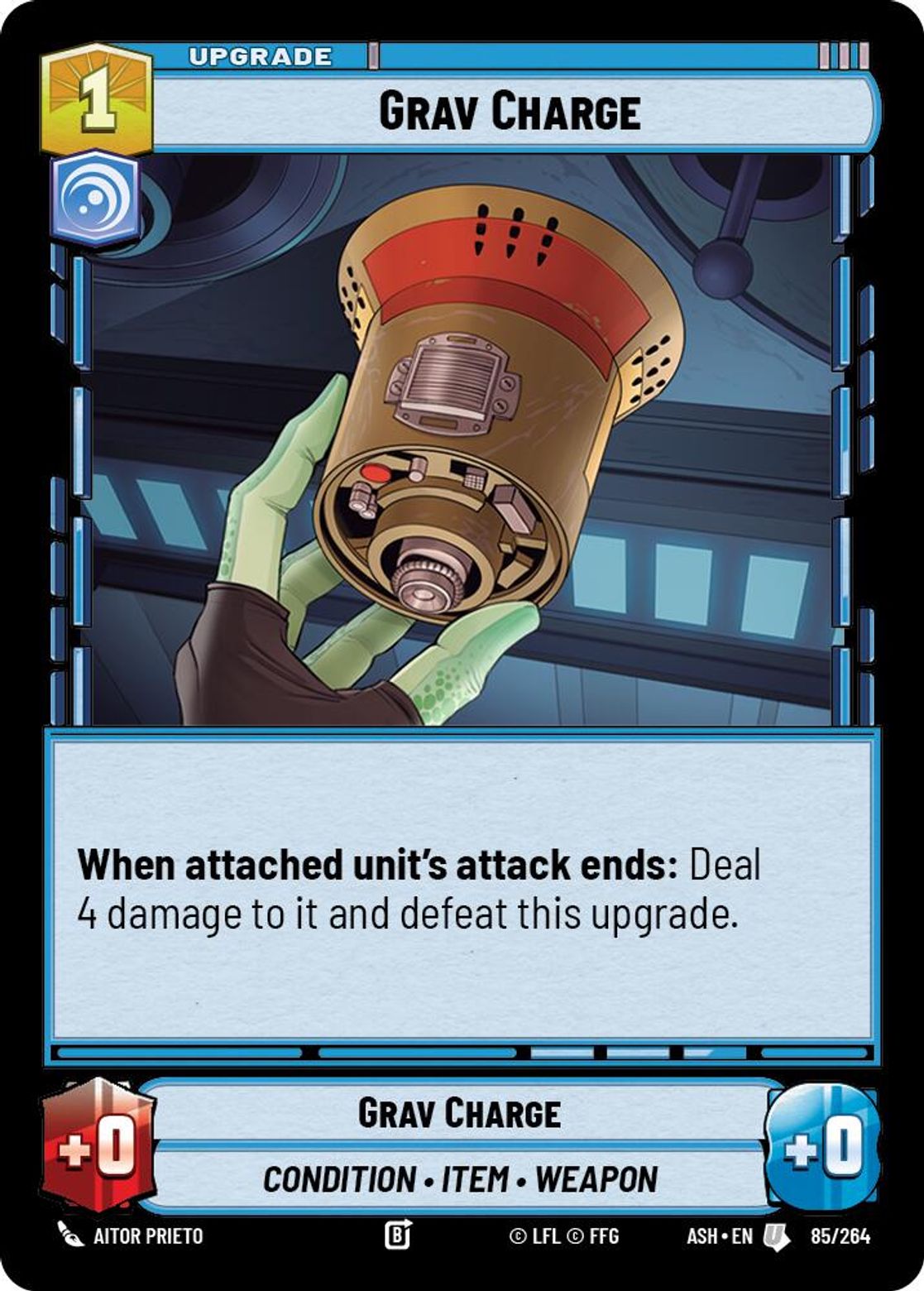 Grav Charge #085/264 from Ashes of the Empire