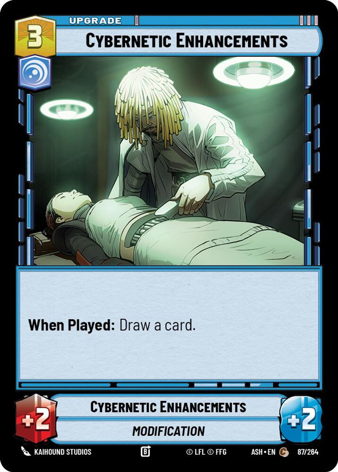 Cybernetic Enhancements #087/264 from Ashes of the Empire