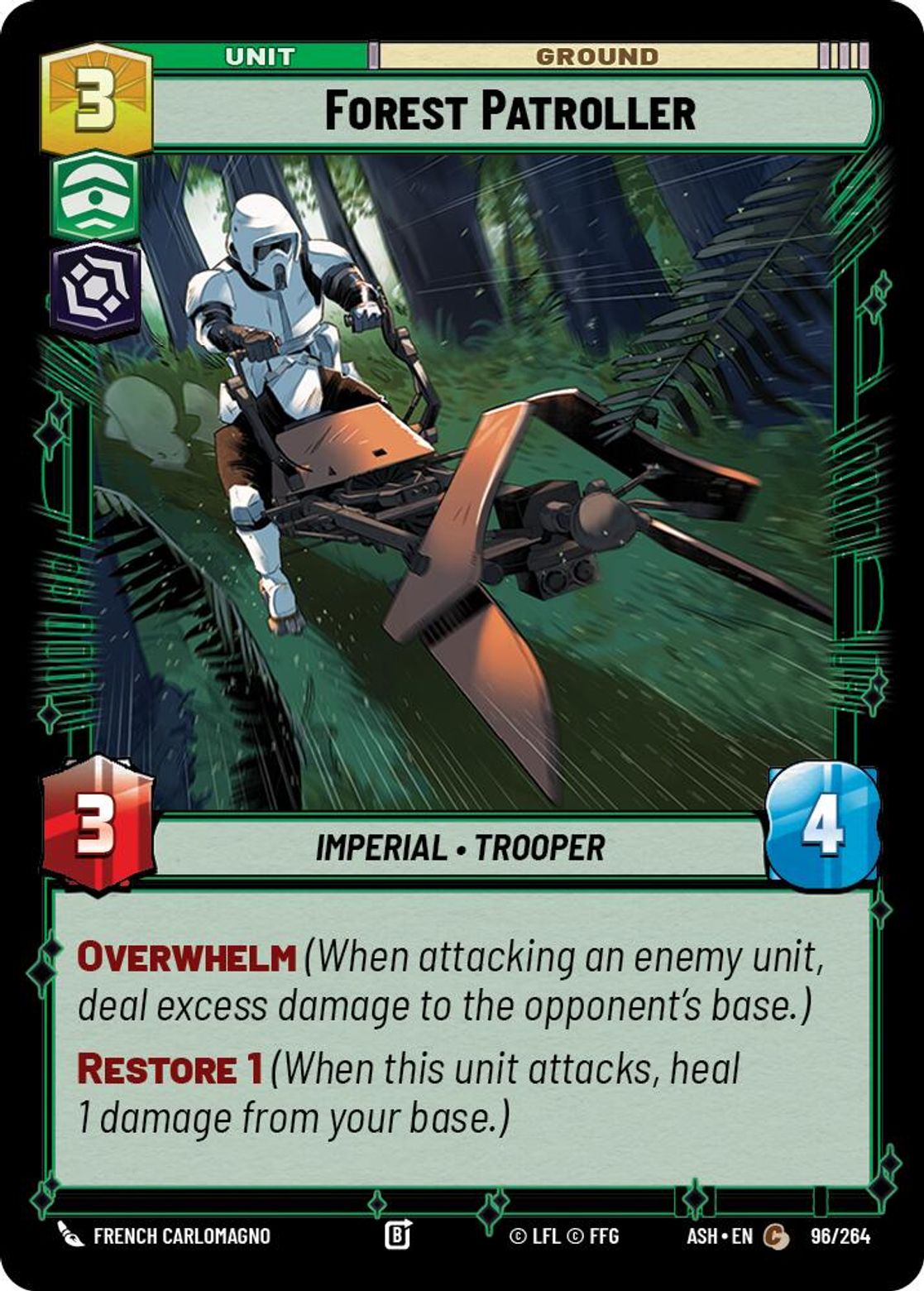 Forest Patroller #096/264 from Ashes of the Empire