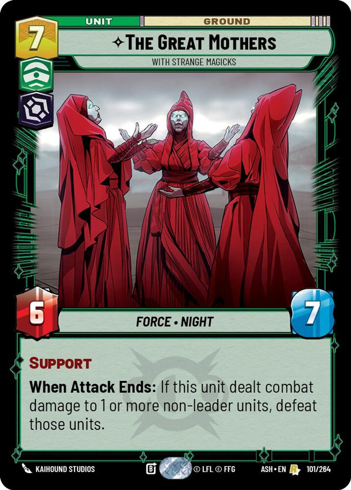 The Great Mothers — With Strange Magicks #101/264 from Ashes of the Empire