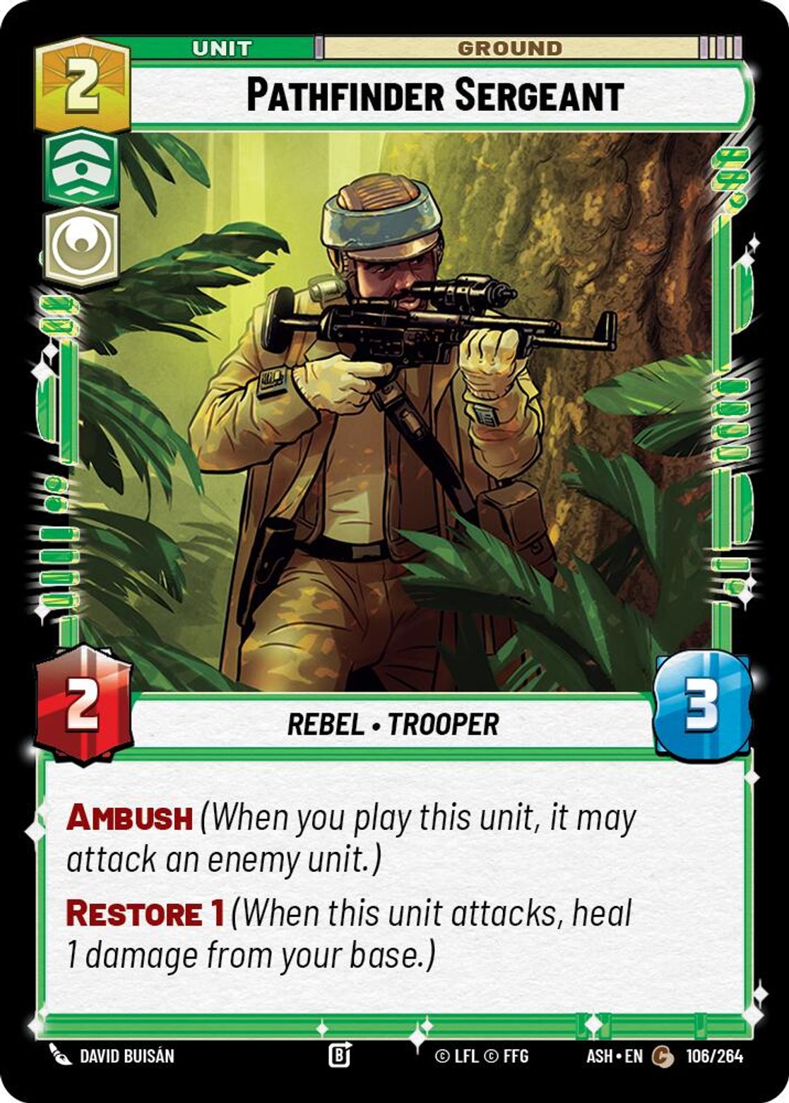 Pathfinder Sergeant #106/264 from Ashes of the Empire