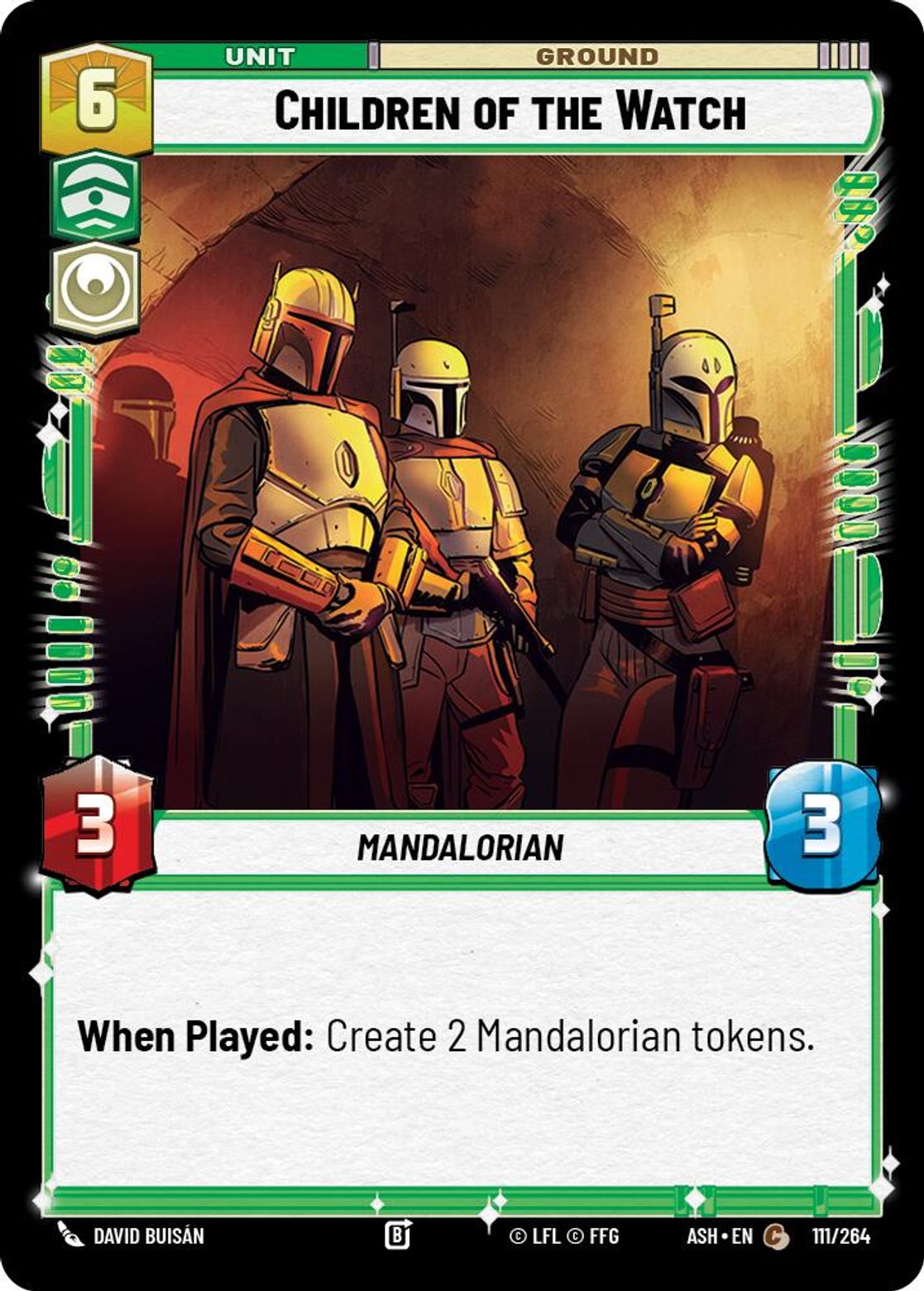 Children of the Watch #111/264 from Ashes of the Empire