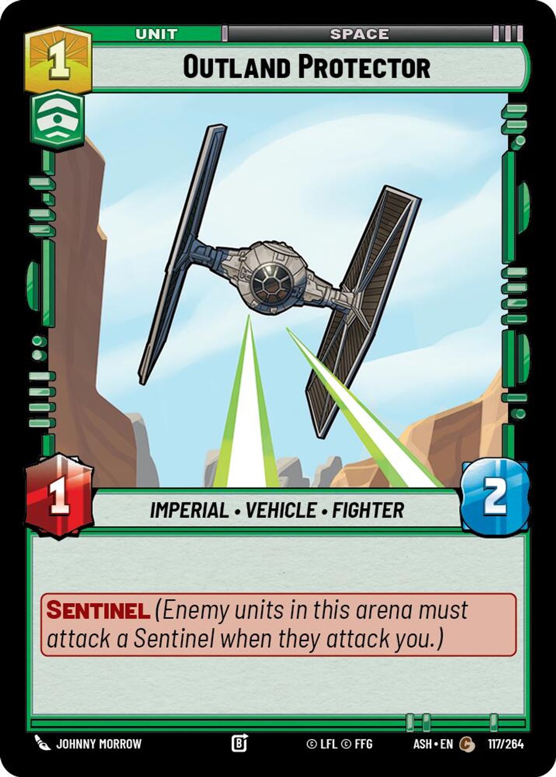 Outland Protector #117/264 from Ashes of the Empire