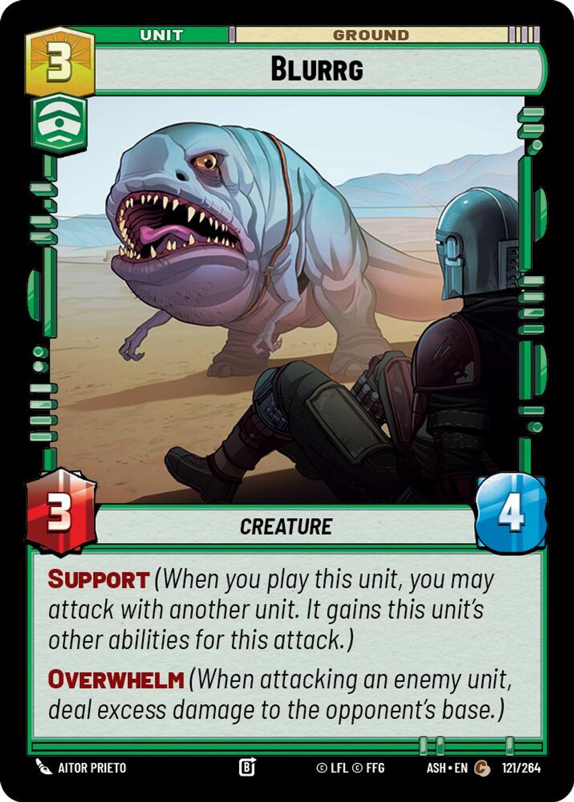 Blurrg #121/264 from Ashes of the Empire