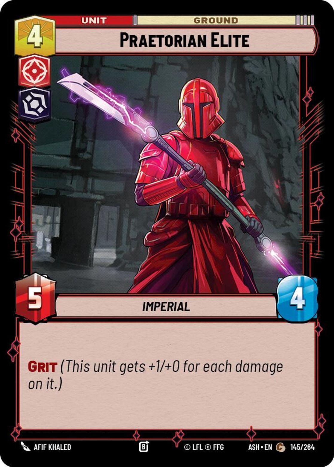 Praetorian Elite #145/264 from Ashes of the Empire