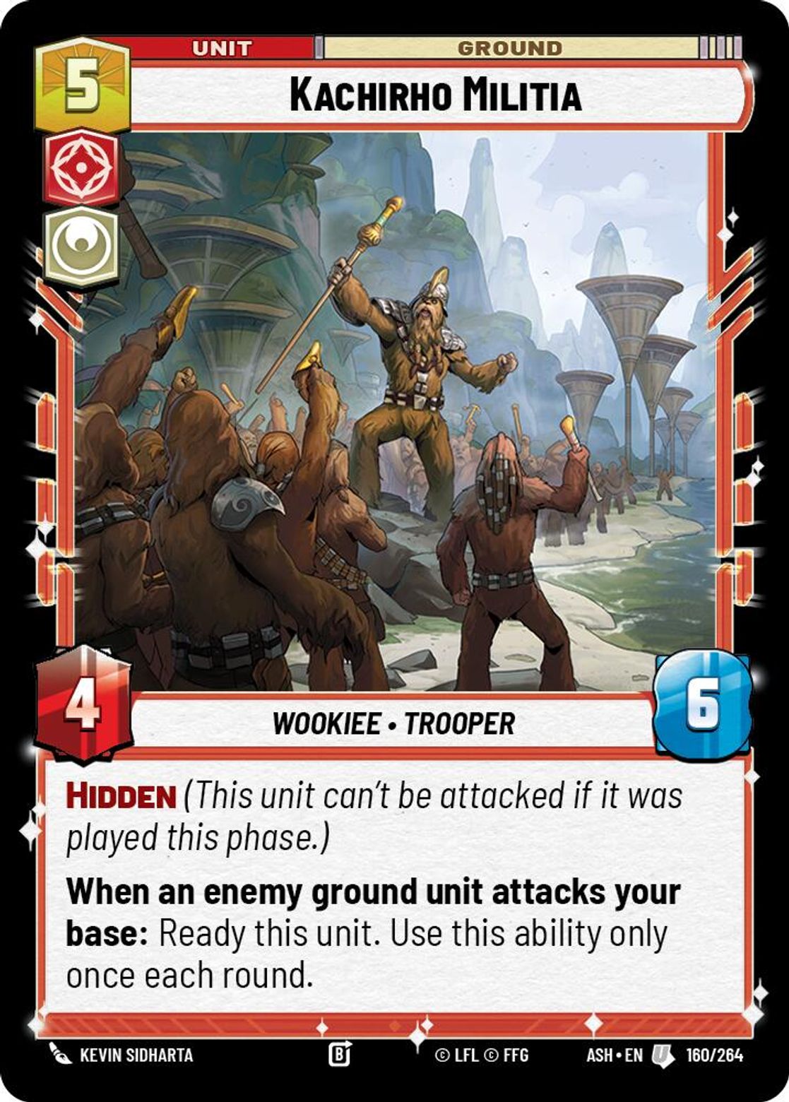 Kachirho Militia #160/264 from Ashes of the Empire