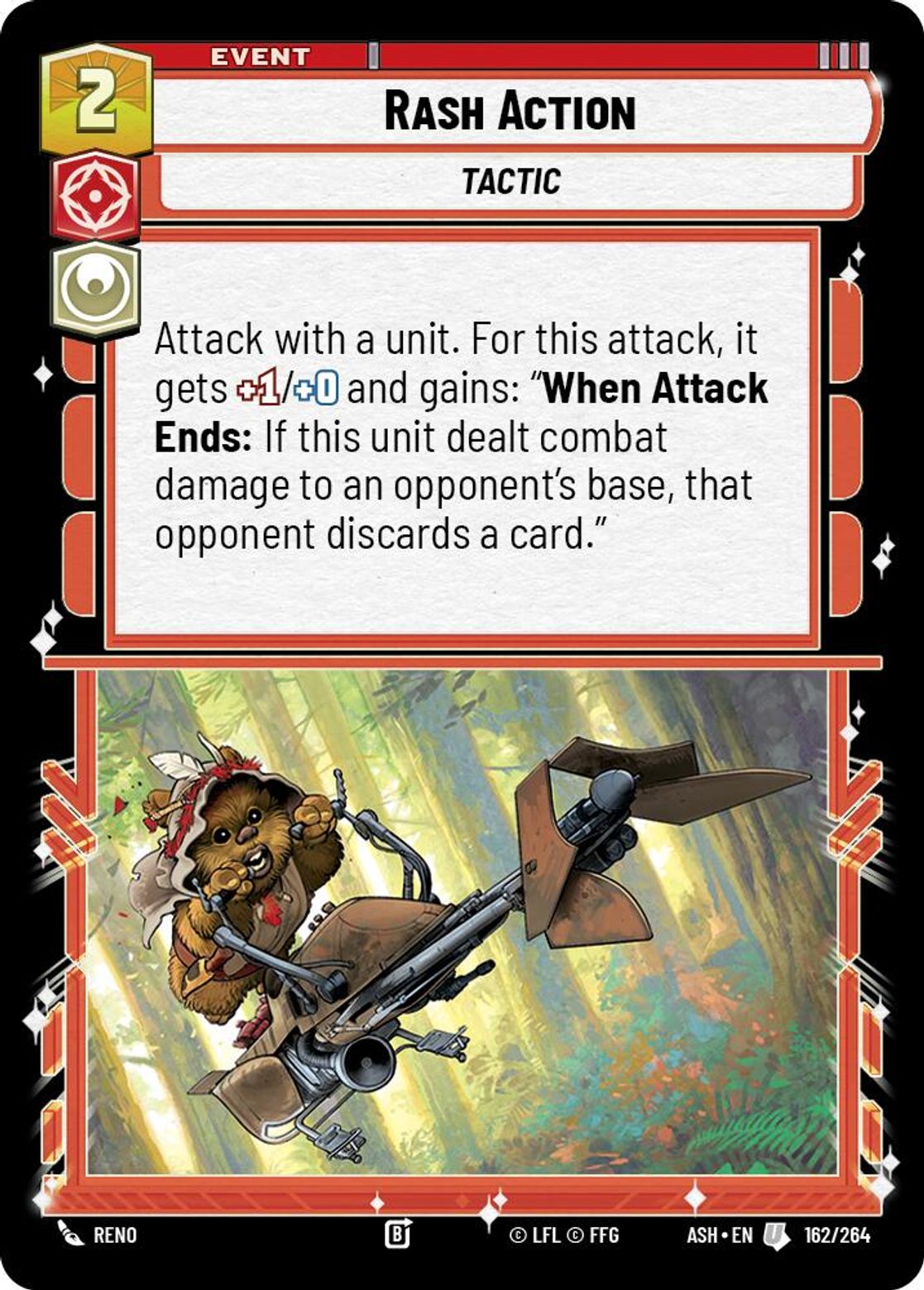 Rash Action #162/264 from Ashes of the Empire