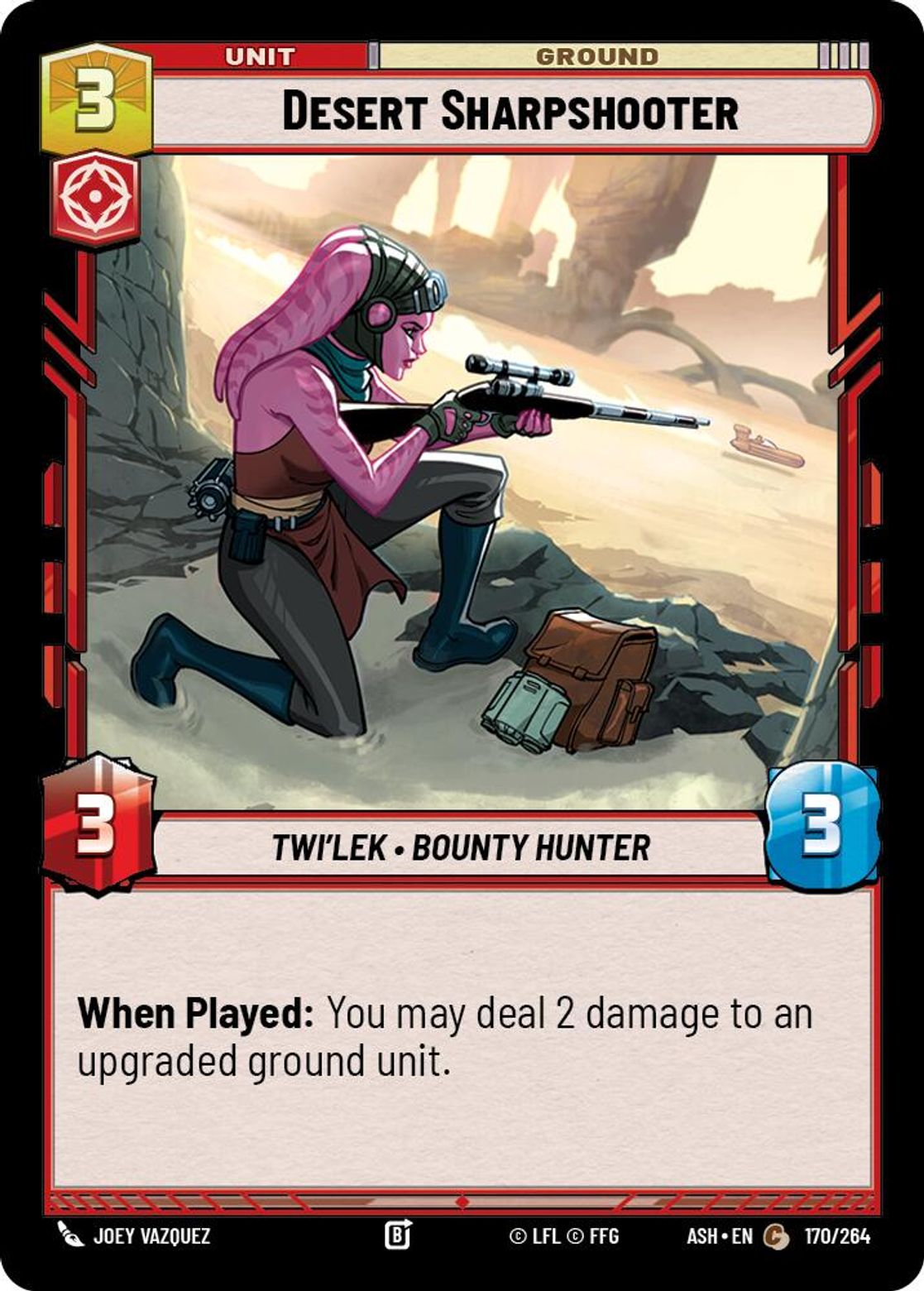 Desert Sharpshooter #170/264 from Ashes of the Empire