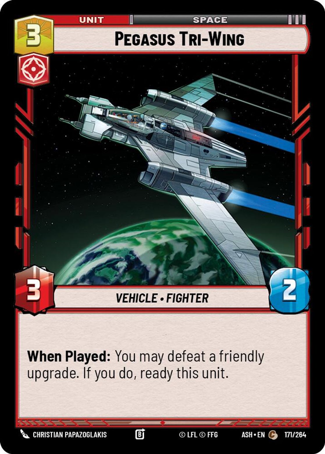 Pegasus Tri-Wing #171/264 from Ashes of the Empire