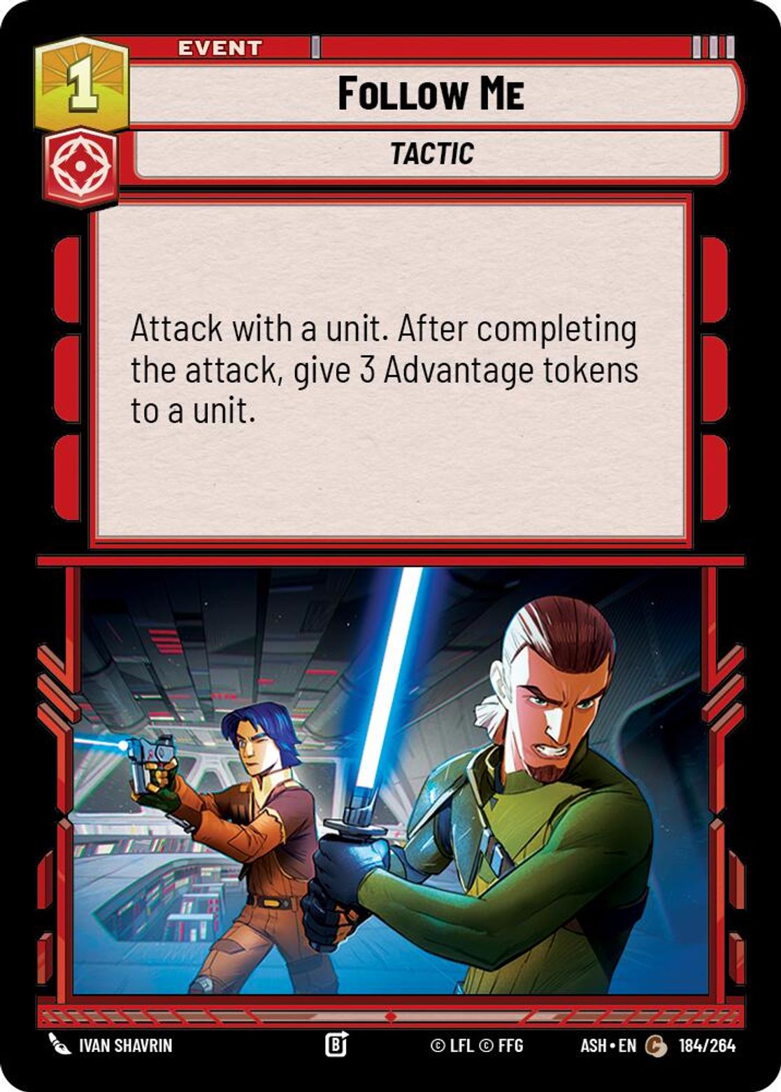 Follow Me #184/264 from Ashes of the Empire