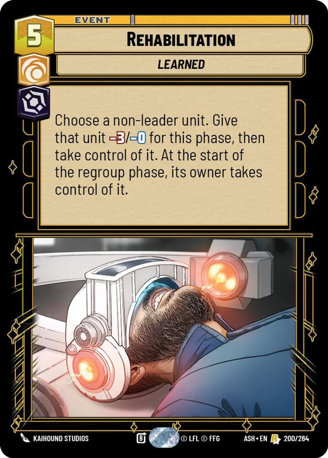 Rehabilitation #200/264 from Ashes of the Empire