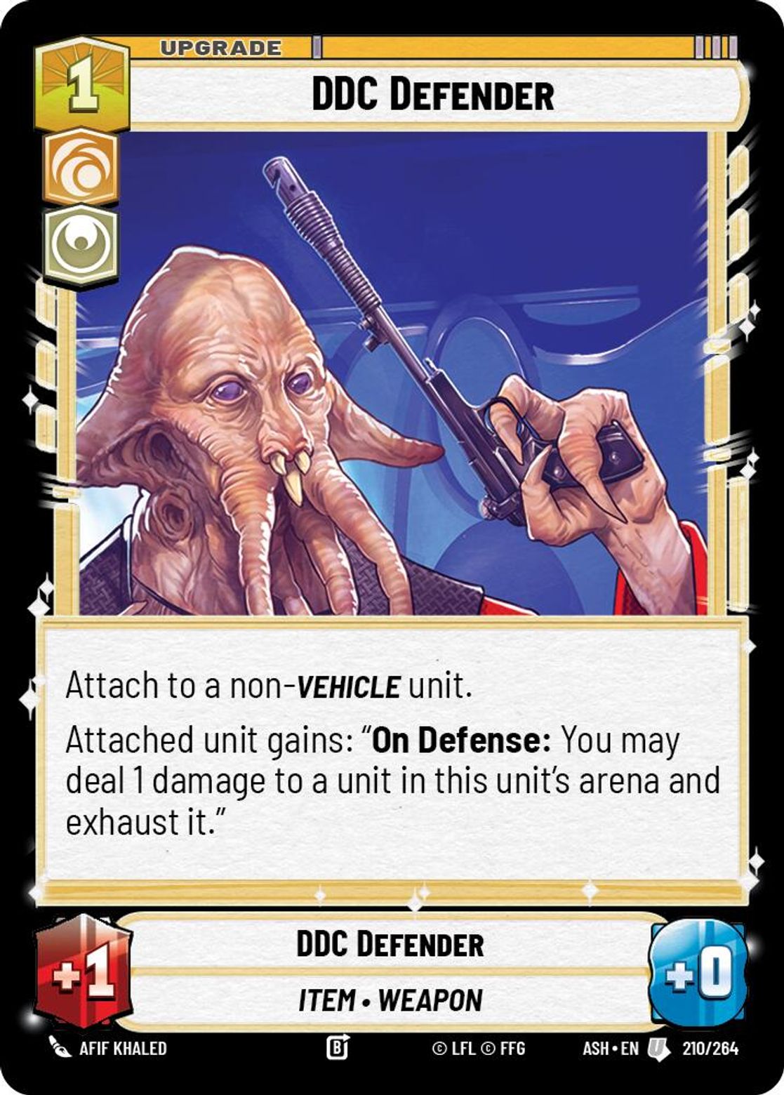 DDC Defender #210/264 from Ashes of the Empire