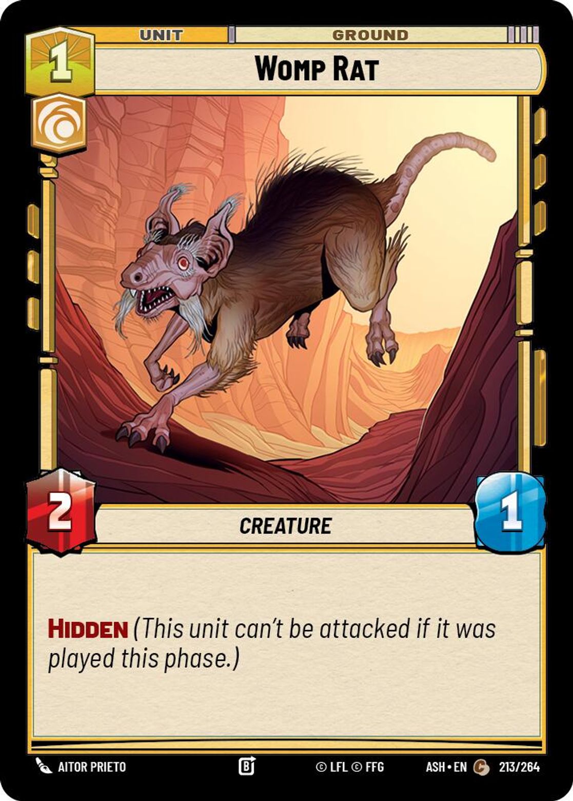 Womp Rat #213/264 from Ashes of the Empire