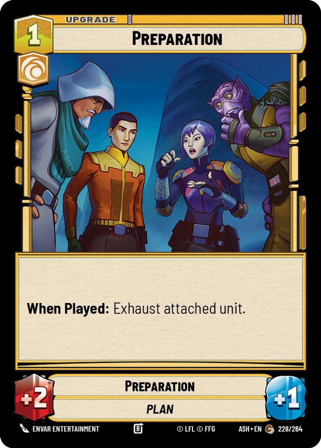Preparation #228/264 from Ashes of the Empire