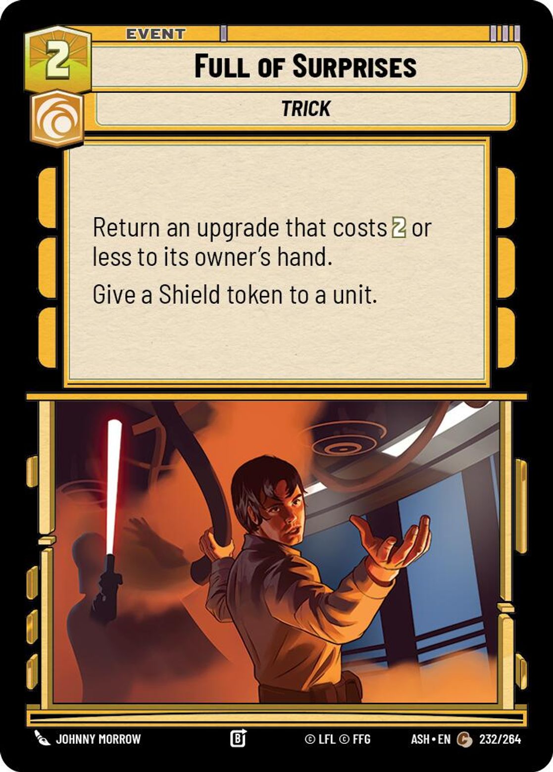 Full of Surprises #232/264 from Ashes of the Empire