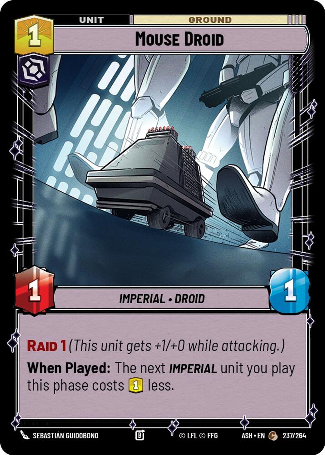 Mouse Droid #237/264 from Ashes of the Empire