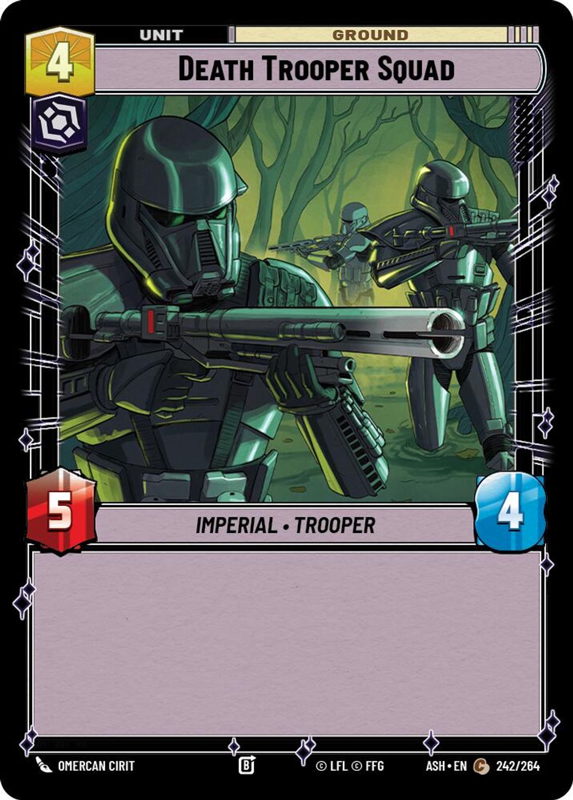 Death Trooper Squad #242/264 from Ashes of the Empire