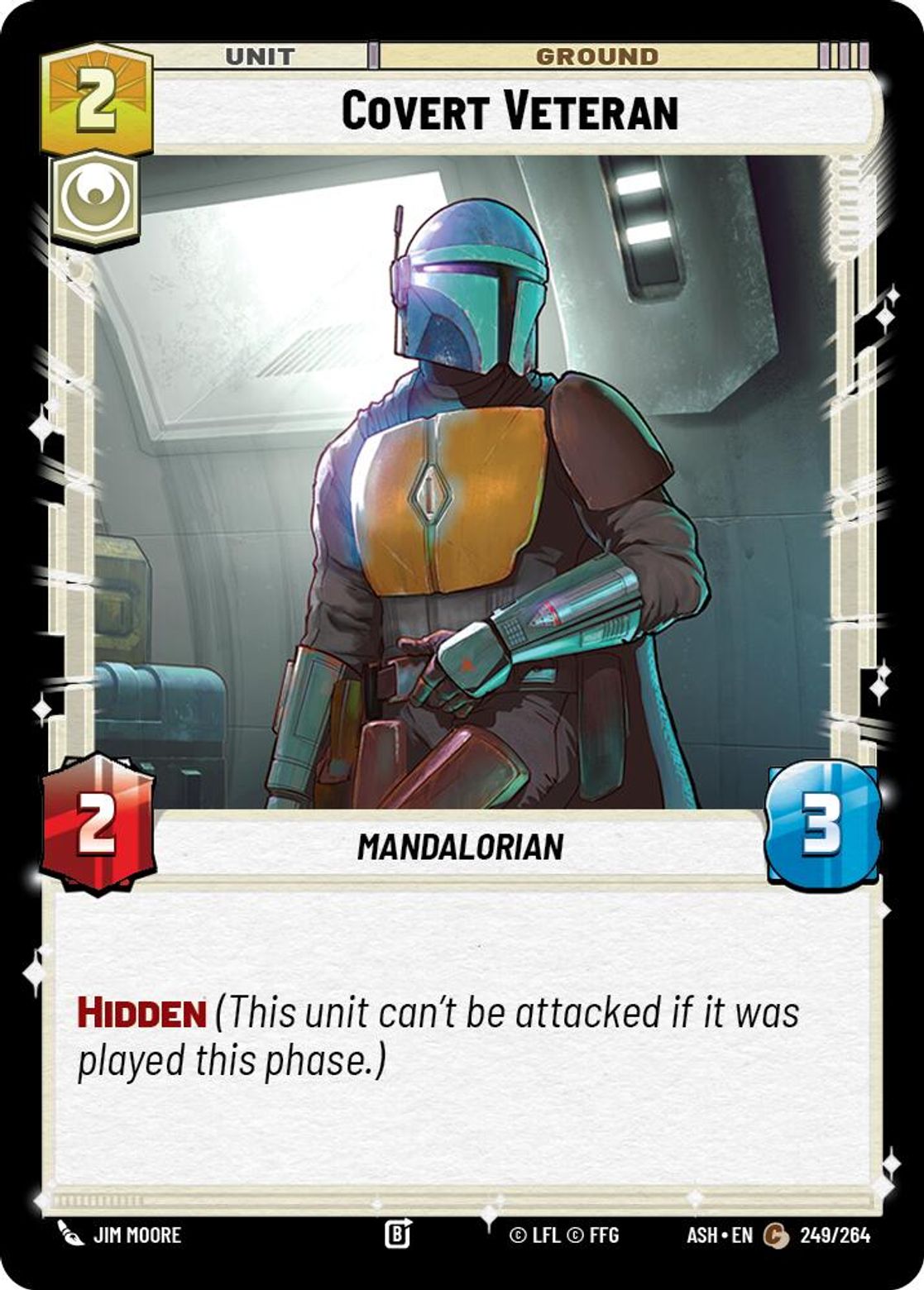 Covert Veteran #249/264 from Ashes of the Empire