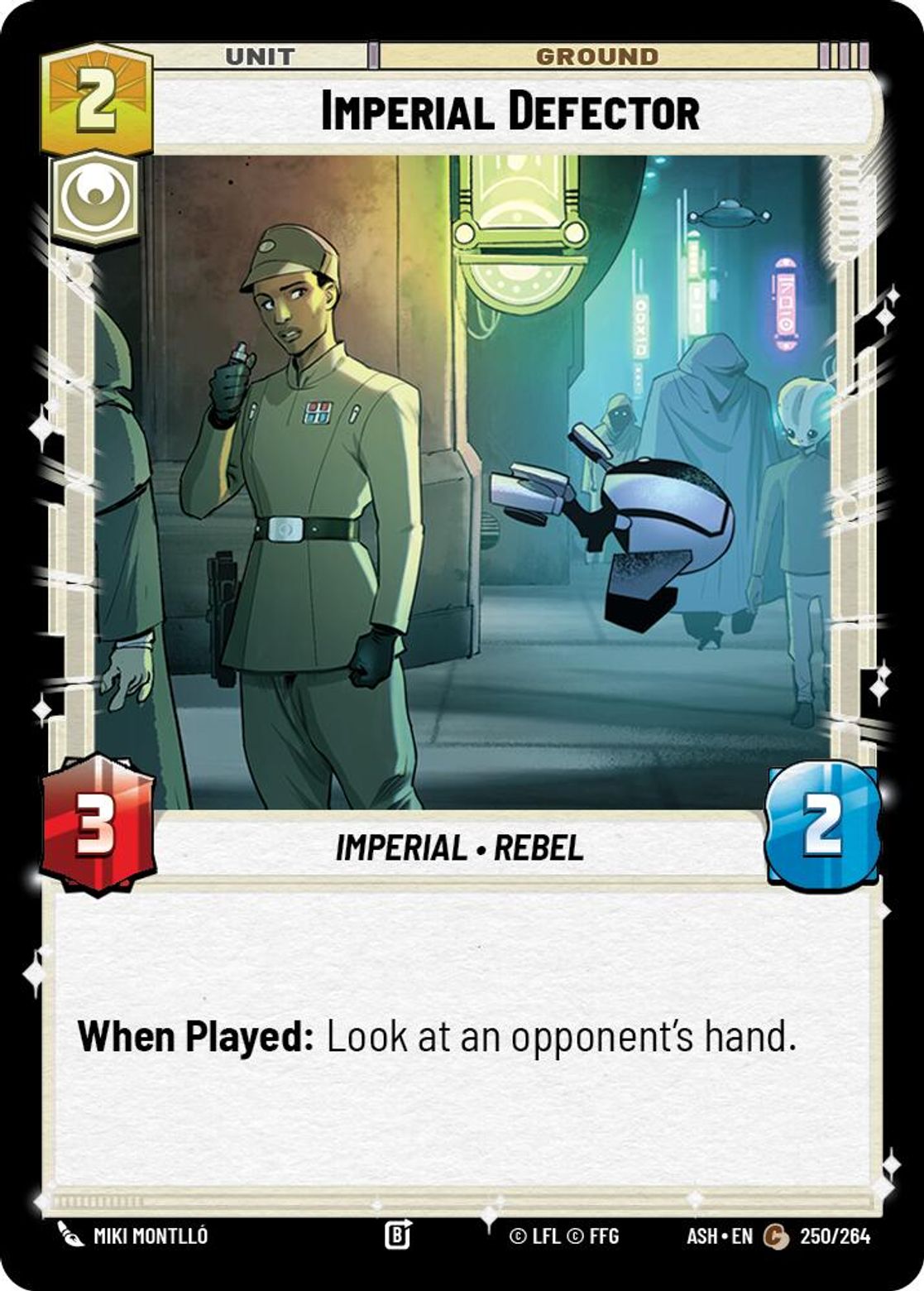 Imperial Defector #250/264 from Ashes of the Empire