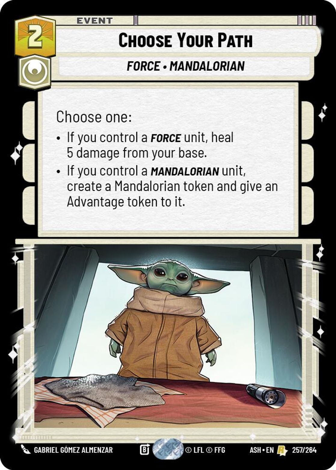 Choose Your Path #257/264 from Ashes of the Empire