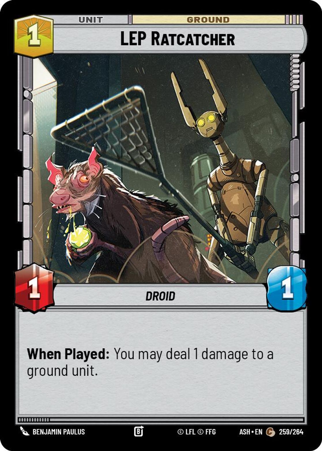LEP Ratcatcher #259/264 from Ashes of the Empire
