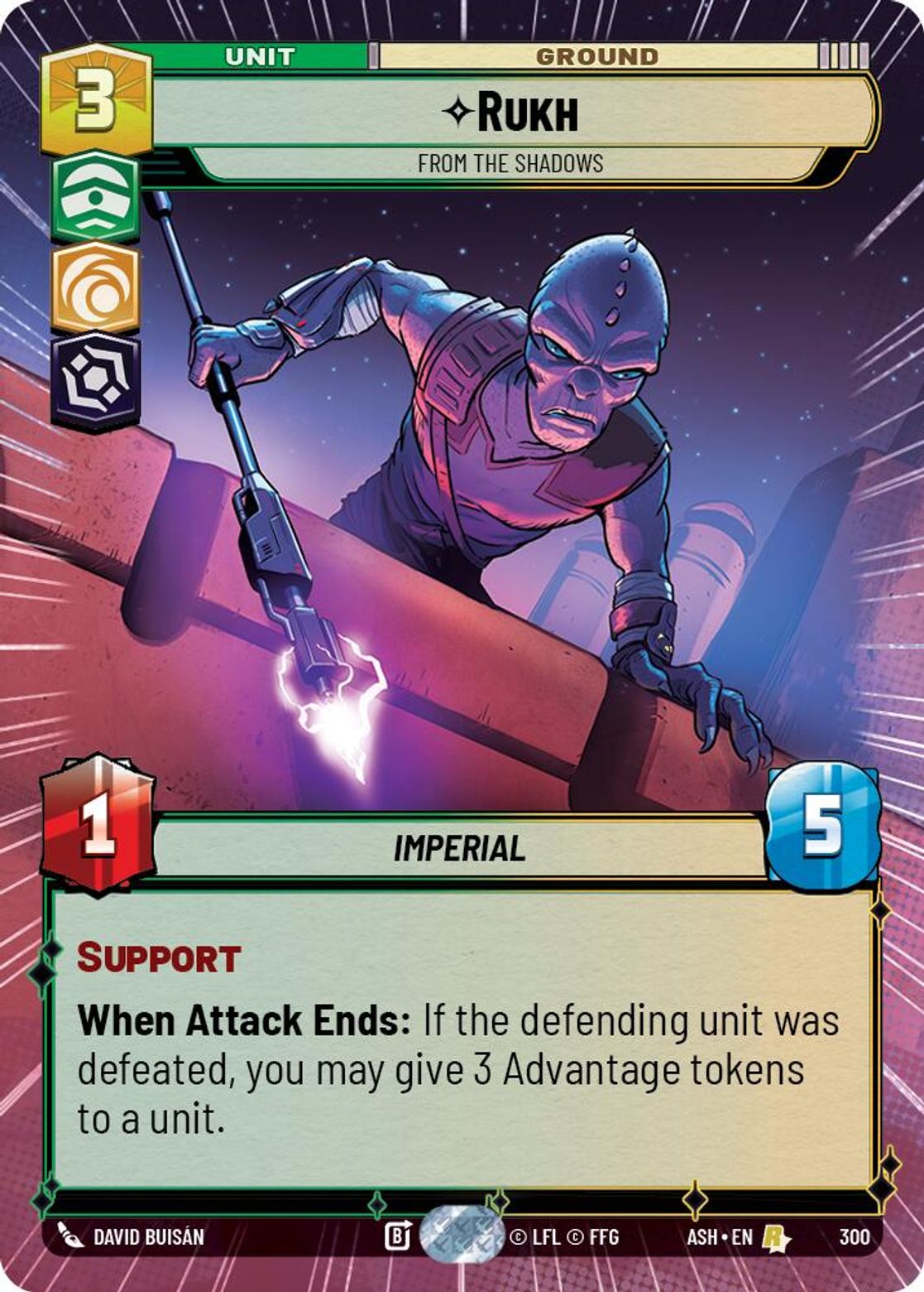 Rukh — From the Shadows #300/264 from Ashes of the Empire