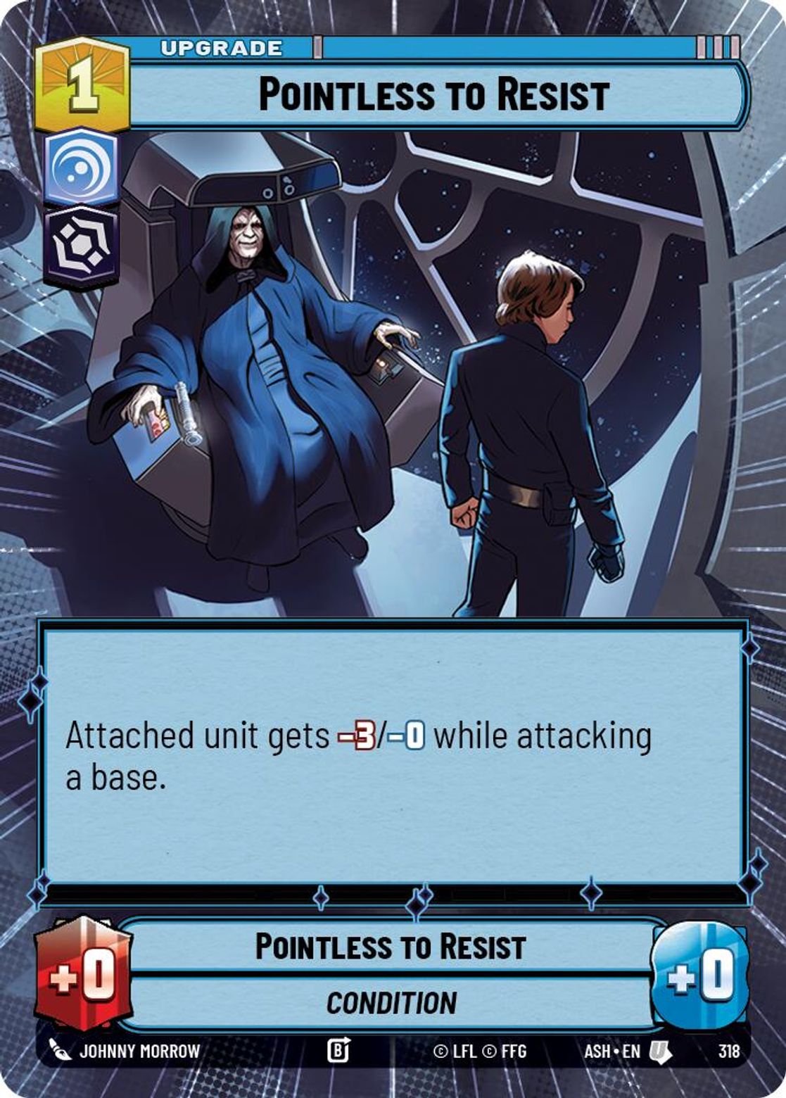 Pointless to Resist #318/264 from Ashes of the Empire