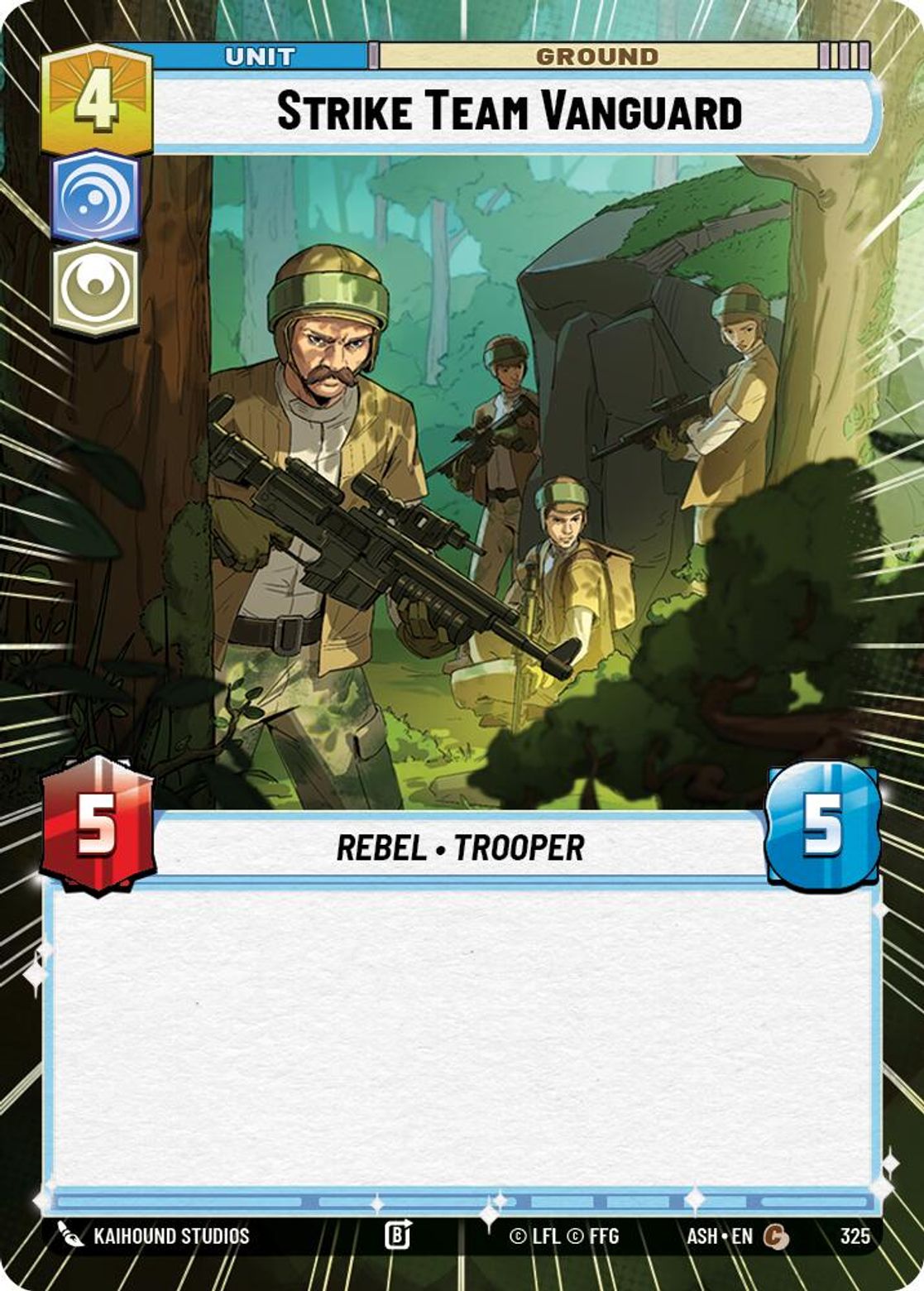 Strike Team Vanguard #325/264 from Ashes of the Empire