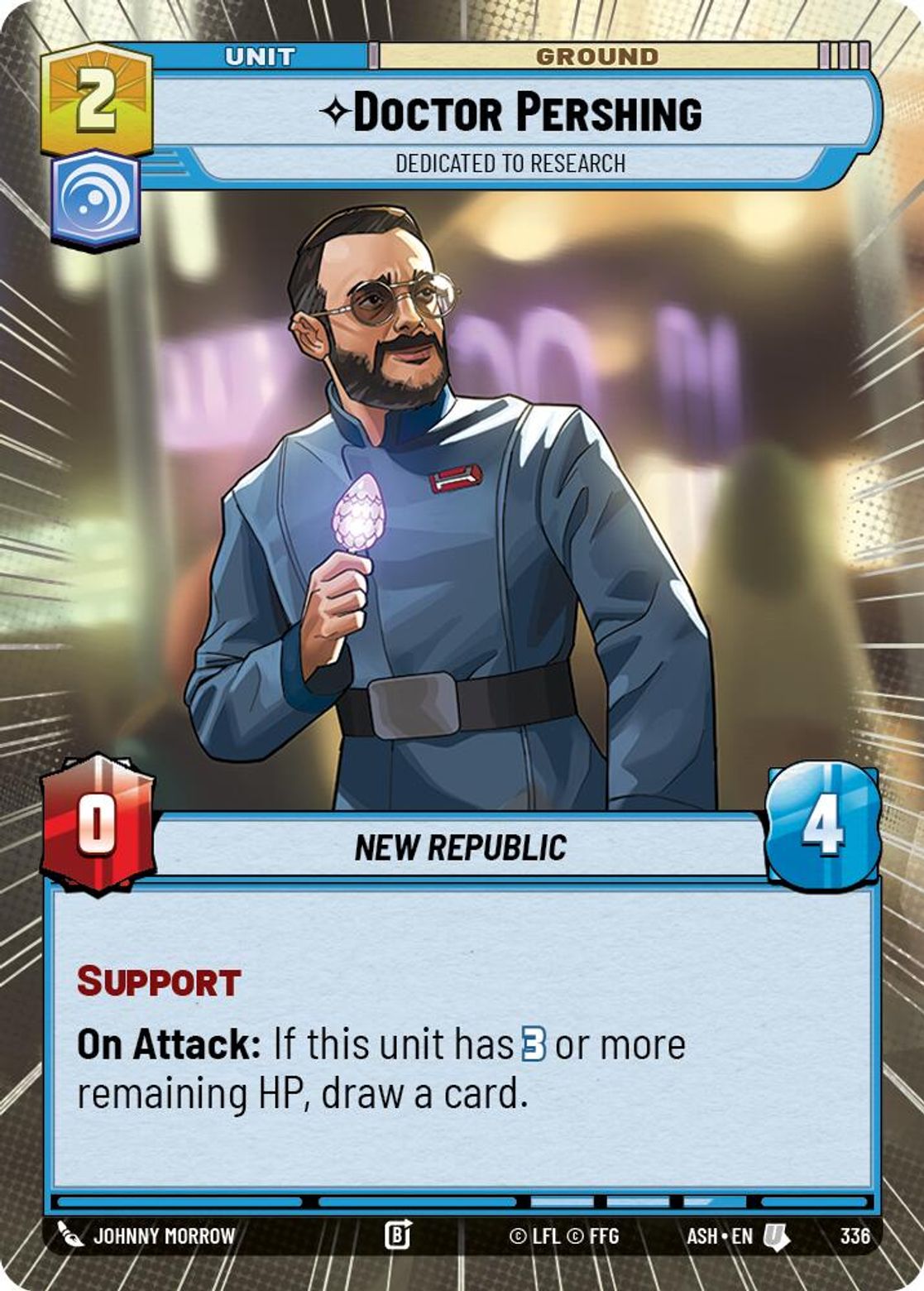 Doctor Pershing — Dedicated to Research #336/264 from Ashes of the Empire