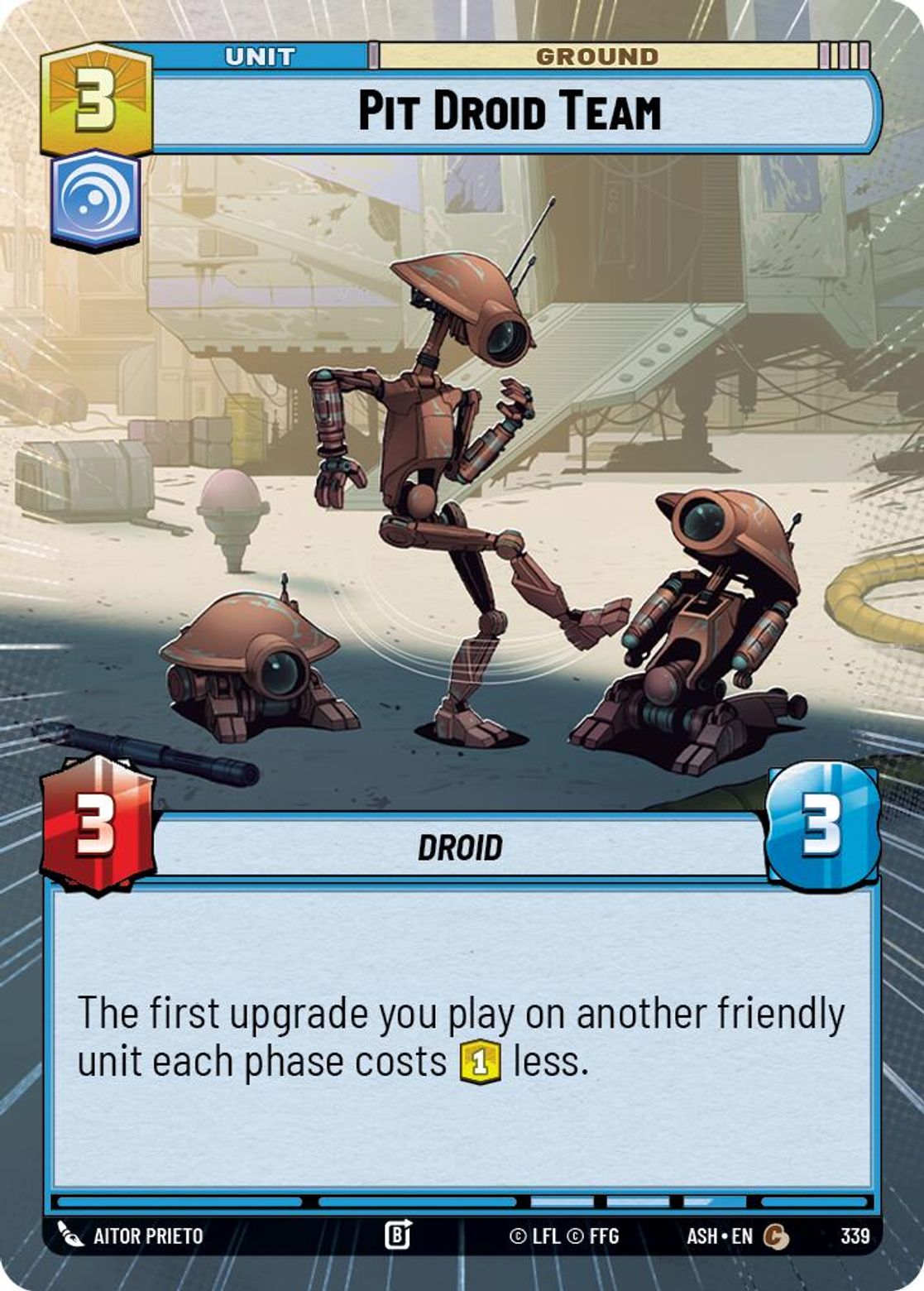 Pit Droid Team #339/264 from Ashes of the Empire
